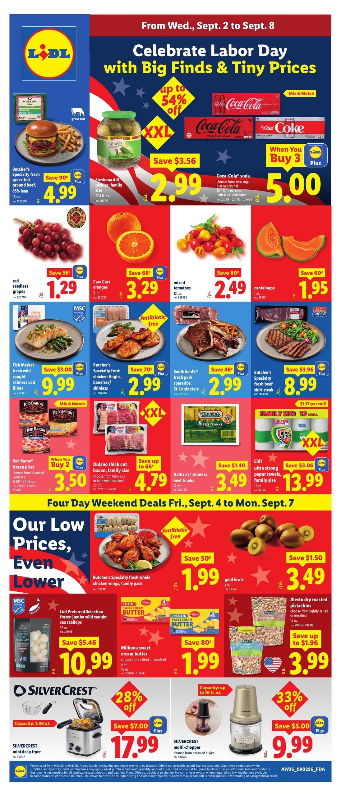 Lidl Weekly Ad September 2 - 8, 2026