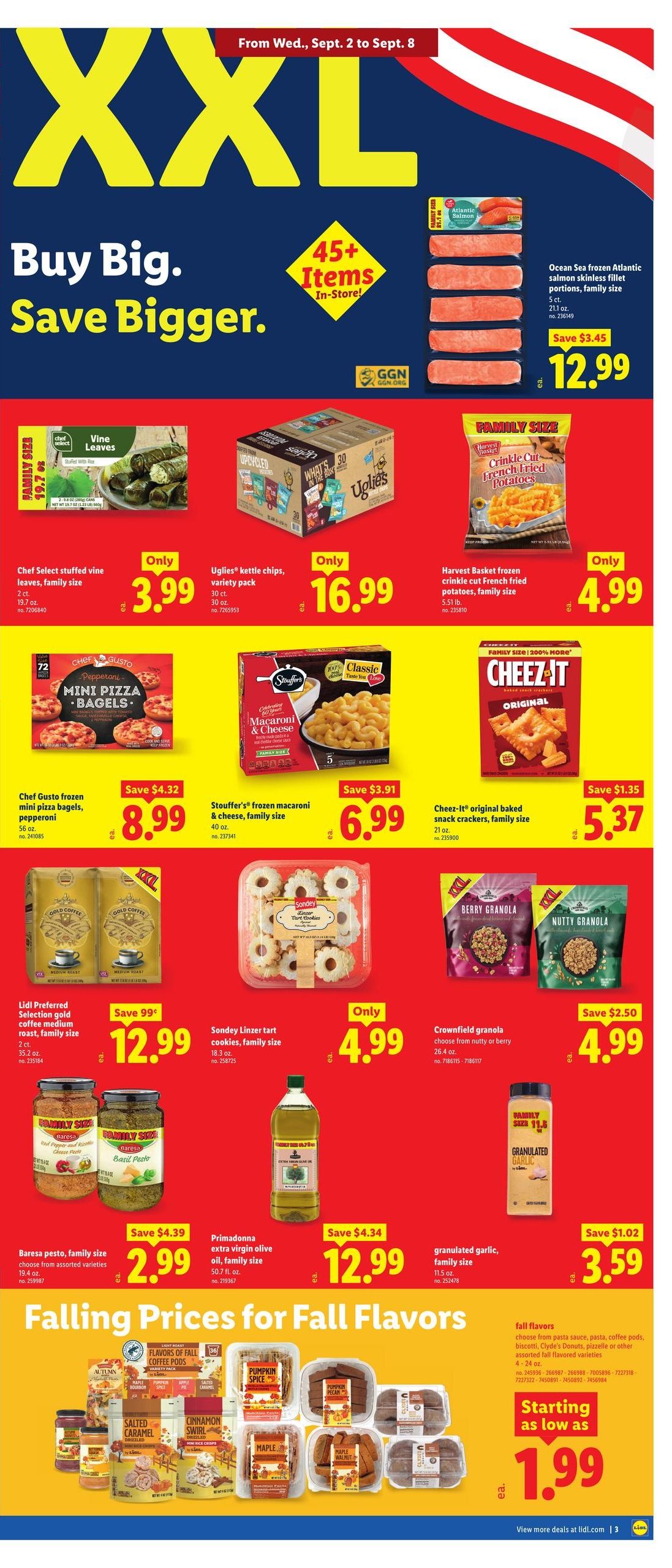 Lidl Weekly Ad September 2 - 8, 2026