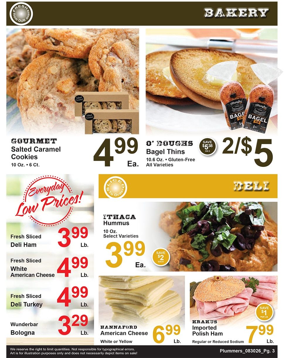 Plummer's Shop 'n Save Weekly Ad August 31 - September 6, 2026