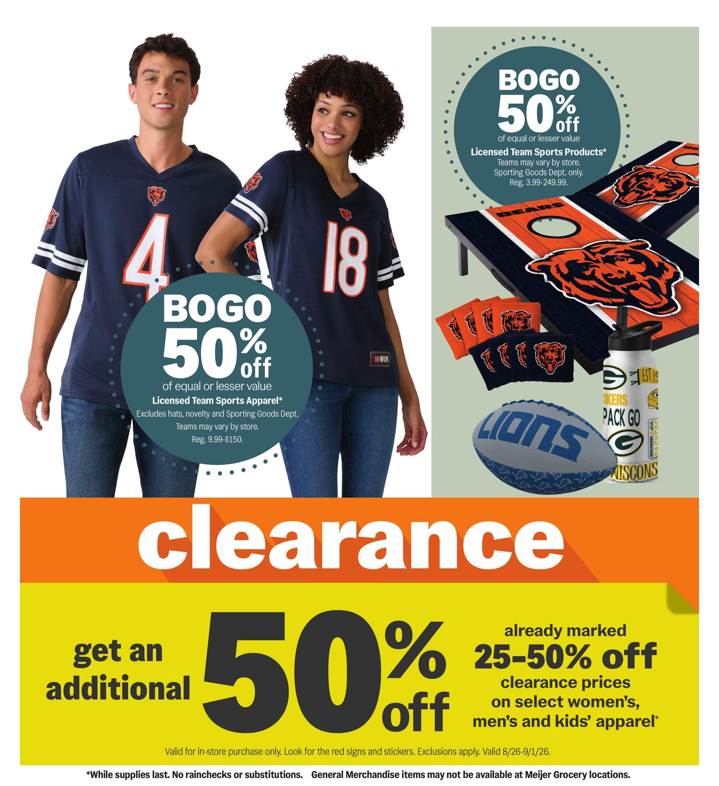 Meijer college vibes. real low prices. Weekly Ad September 2 - 8, 2026