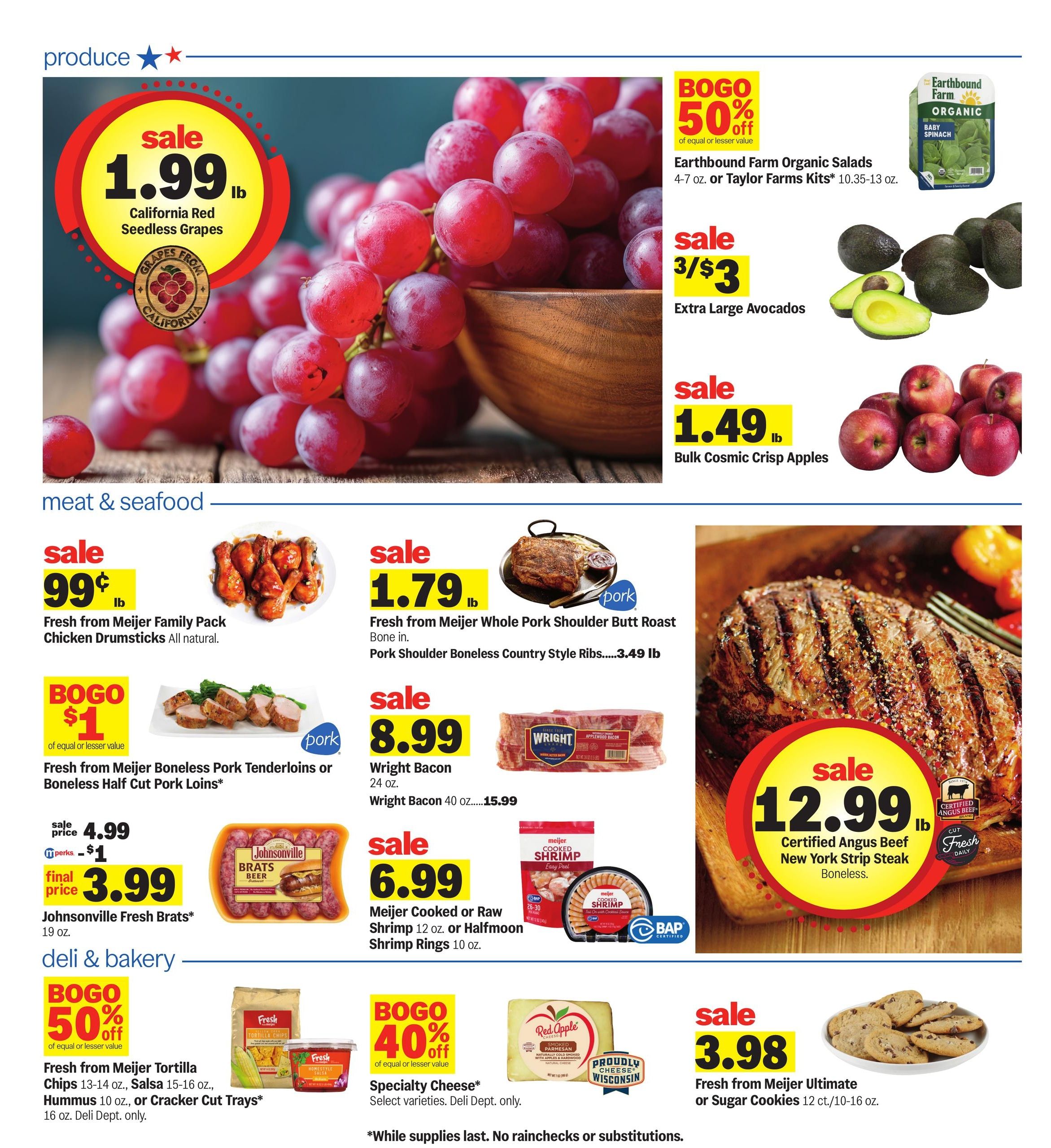 Meijer (Aurora Area, IL) Weekly Ad September 2 - 8, 2026