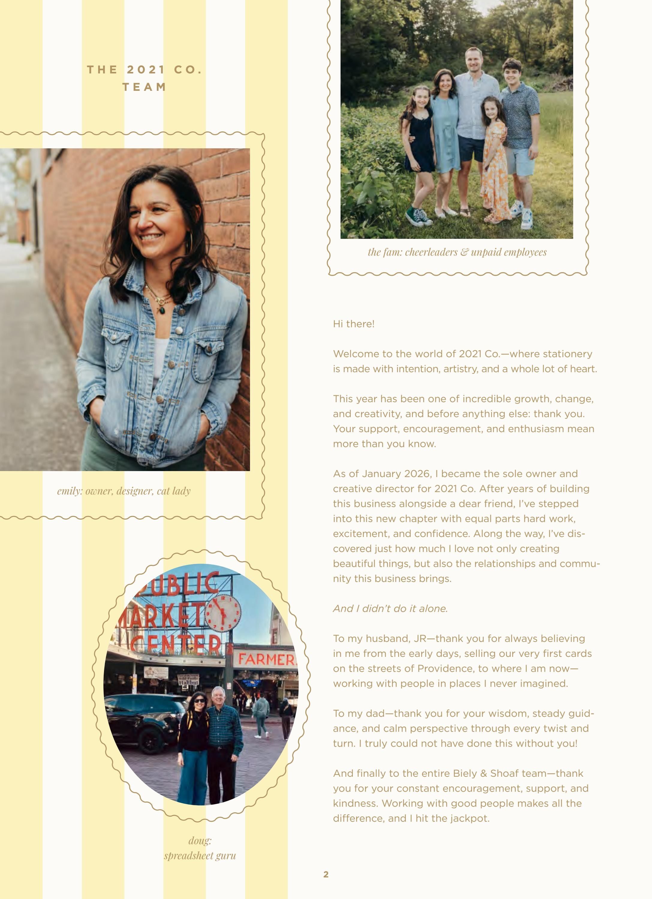 2021 Co. Summer Stationery Catalog Weekly Ad January 1 - December 31, 2026