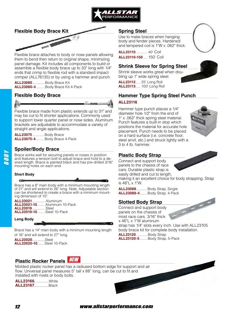 Allstar Performance Automotive Performance Catalog Weekly Ad January 1 - December 31, 2026