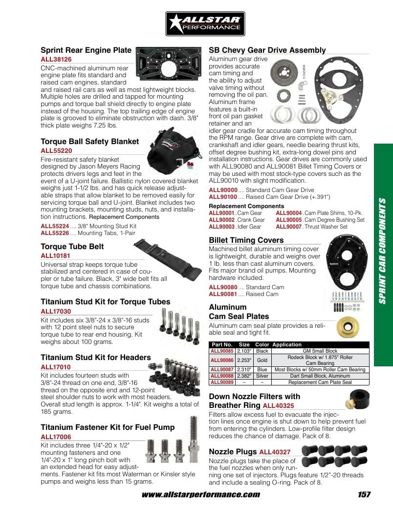 Allstar Performance Automotive Performance Catalog Weekly Ad January 1 - December 31, 2026