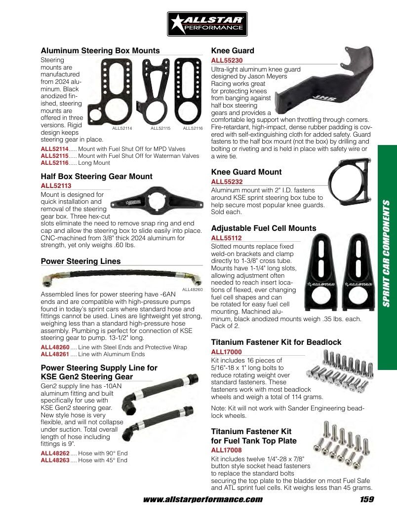 Allstar Performance Automotive Performance Catalog Weekly Ad January 1 - December 31, 2026