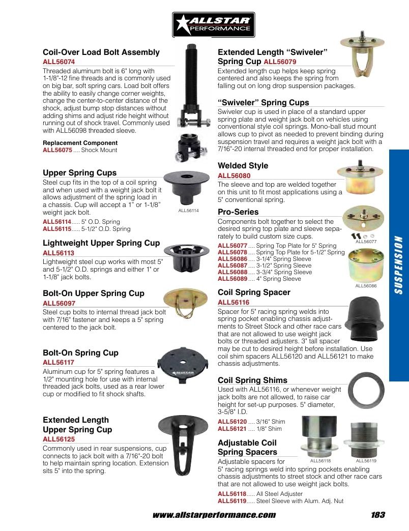 Allstar Performance Automotive Performance Catalog Weekly Ad January 1 - December 31, 2026