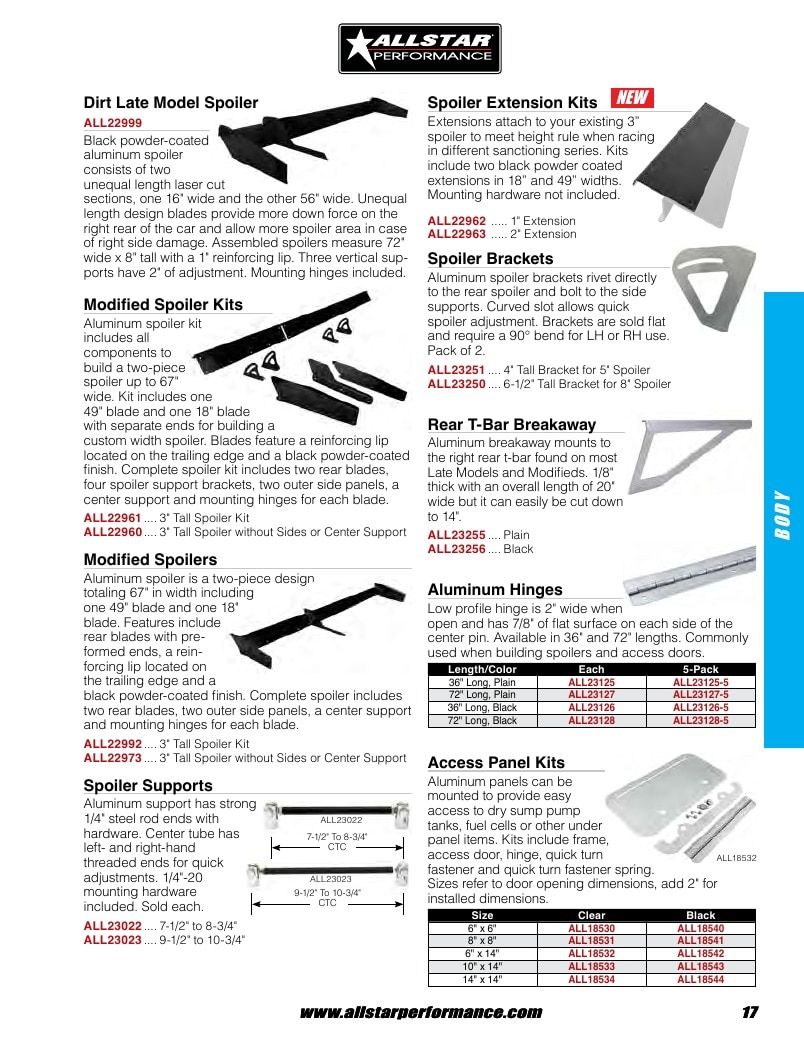 Allstar Performance Automotive Performance Catalog Weekly Ad January 1 - December 31, 2026