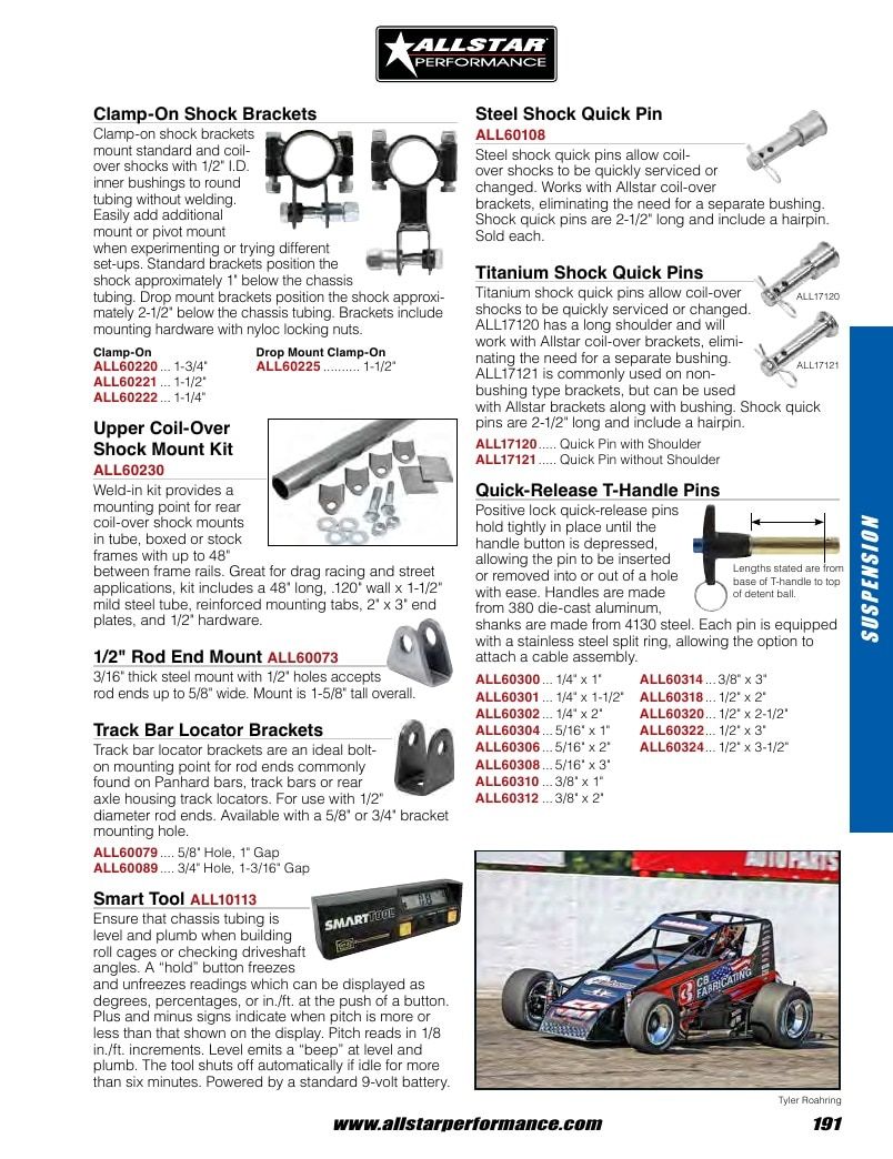 Allstar Performance Automotive Performance Catalog Weekly Ad January 1 - December 31, 2026