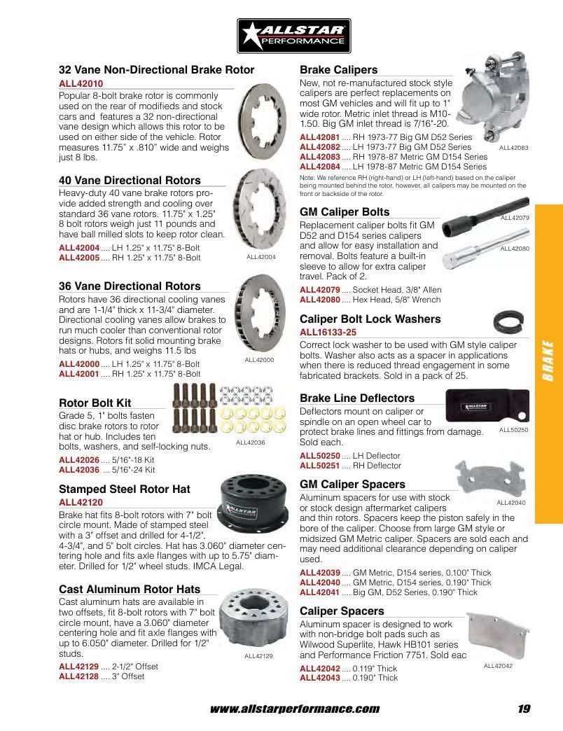 Allstar Performance Automotive Performance Catalog Weekly Ad January 1 - December 31, 2026