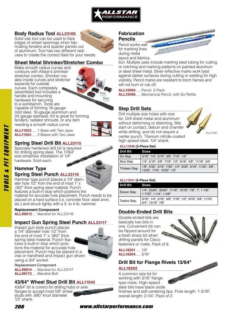 Allstar Performance Automotive Performance Catalog Weekly Ad January 1 - December 31, 2026