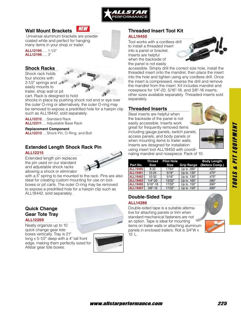 Allstar Performance Automotive Performance Catalog Weekly Ad January 1 - December 31, 2026