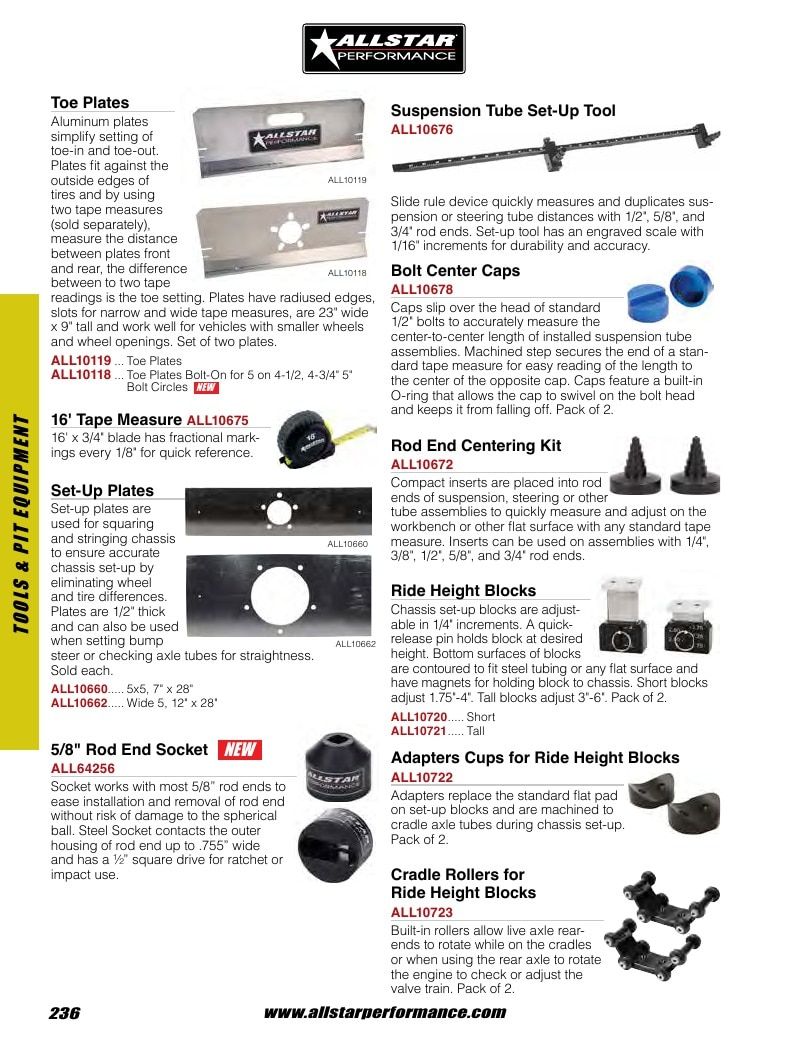 Allstar Performance Automotive Performance Catalog Weekly Ad January 1 - December 31, 2026