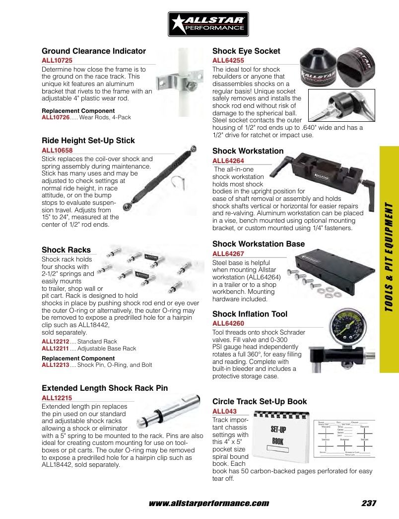 Allstar Performance Automotive Performance Catalog Weekly Ad January 1 - December 31, 2026
