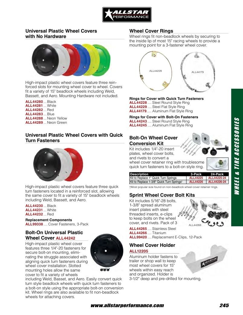 Allstar Performance Automotive Performance Catalog Weekly Ad January 1 - December 31, 2026