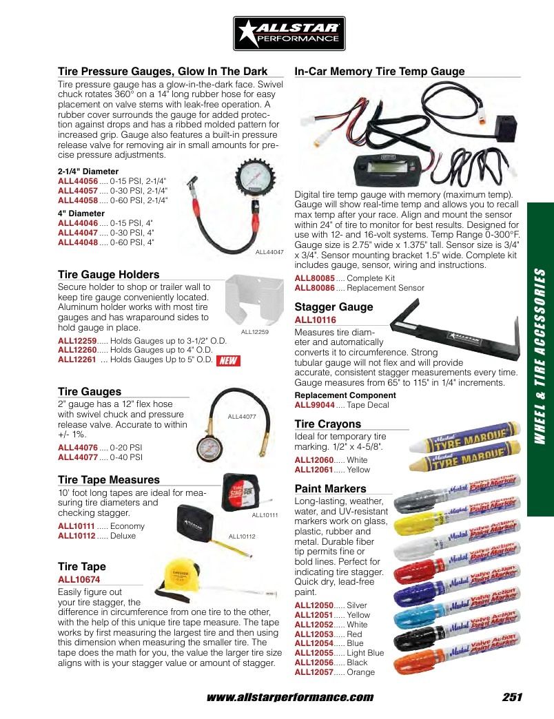 Allstar Performance Automotive Performance Catalog Weekly Ad January 1 - December 31, 2026