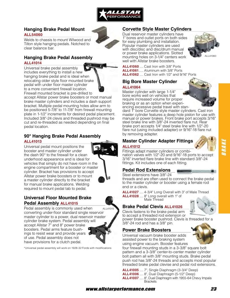 Allstar Performance Automotive Performance Catalog Weekly Ad January 1 - December 31, 2026