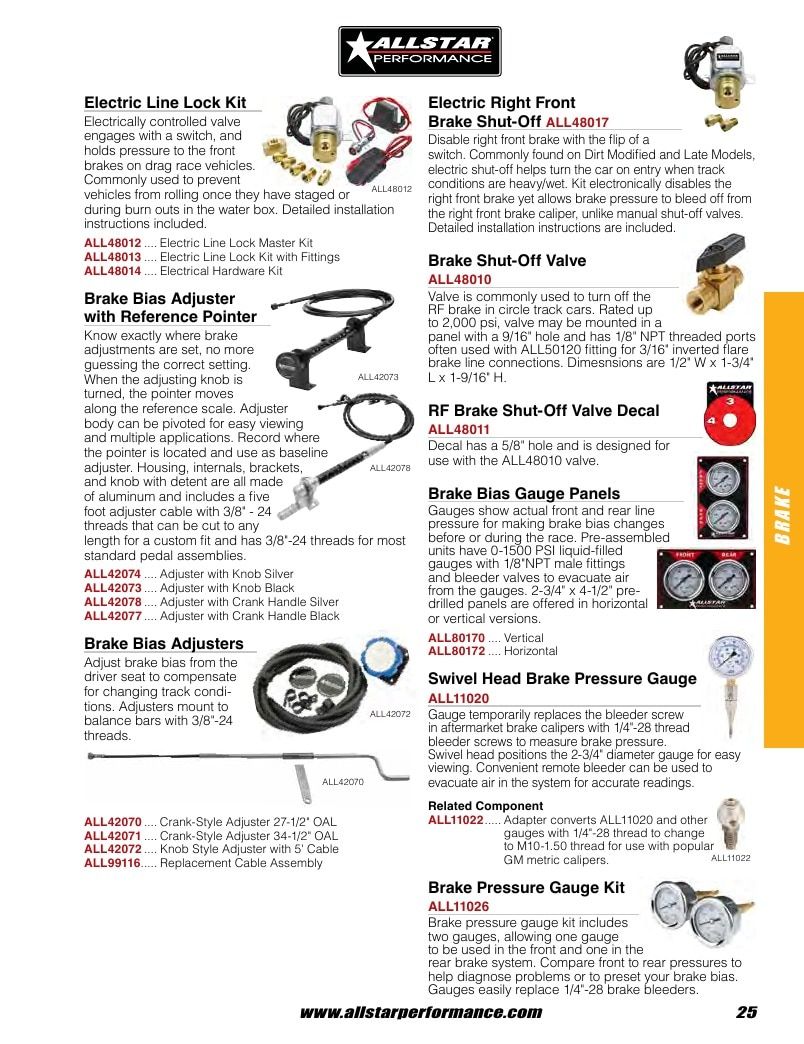 Allstar Performance Automotive Performance Catalog Weekly Ad January 1 - December 31, 2026