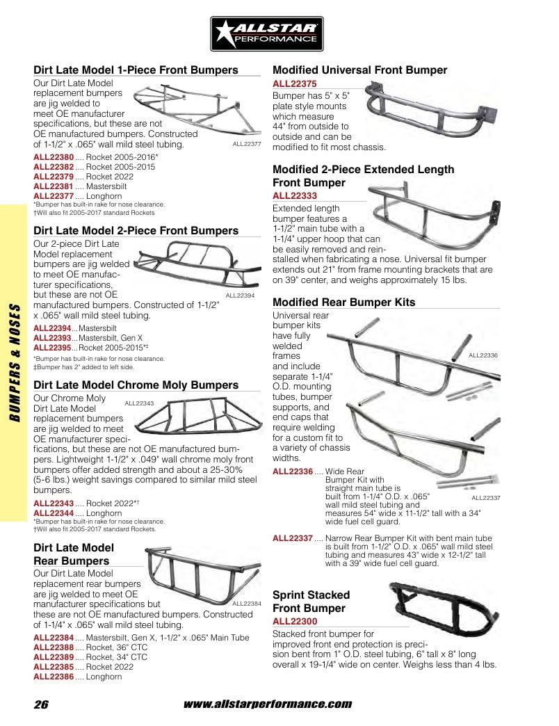 Allstar Performance Automotive Performance Catalog Weekly Ad January 1 - December 31, 2026