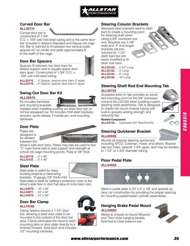 Allstar Performance Automotive Performance Catalog Weekly Ad January 1 - December 31, 2026