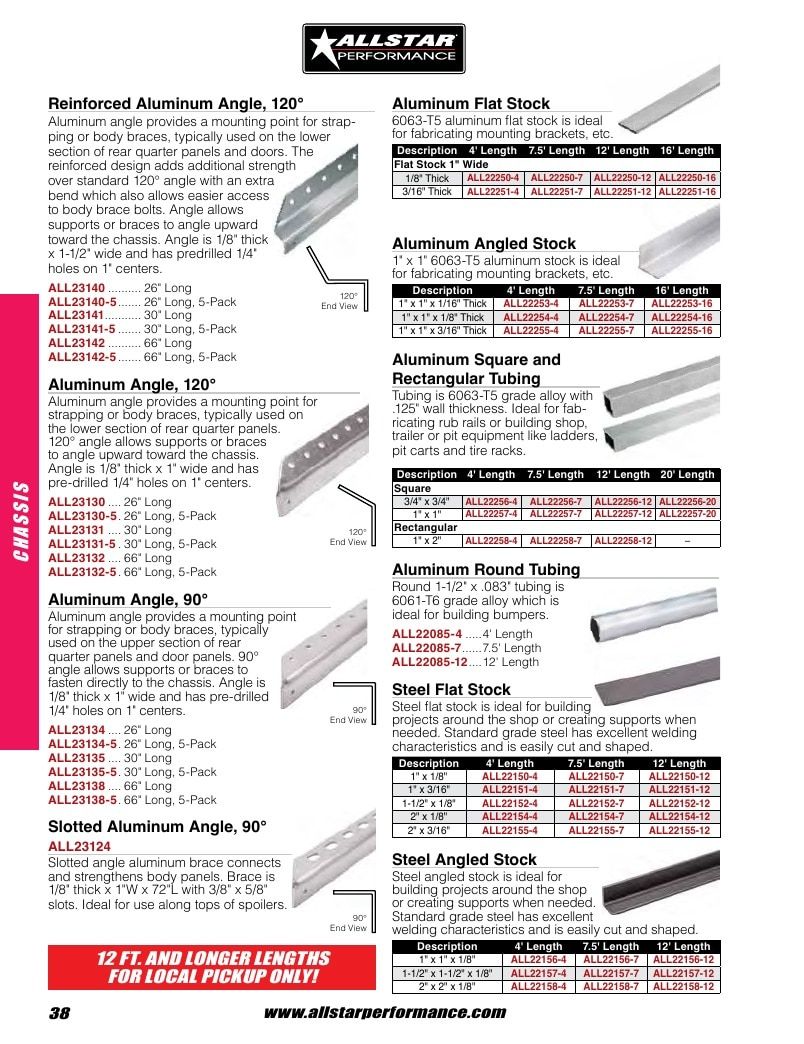 Allstar Performance Automotive Performance Catalog Weekly Ad January 1 - December 31, 2026