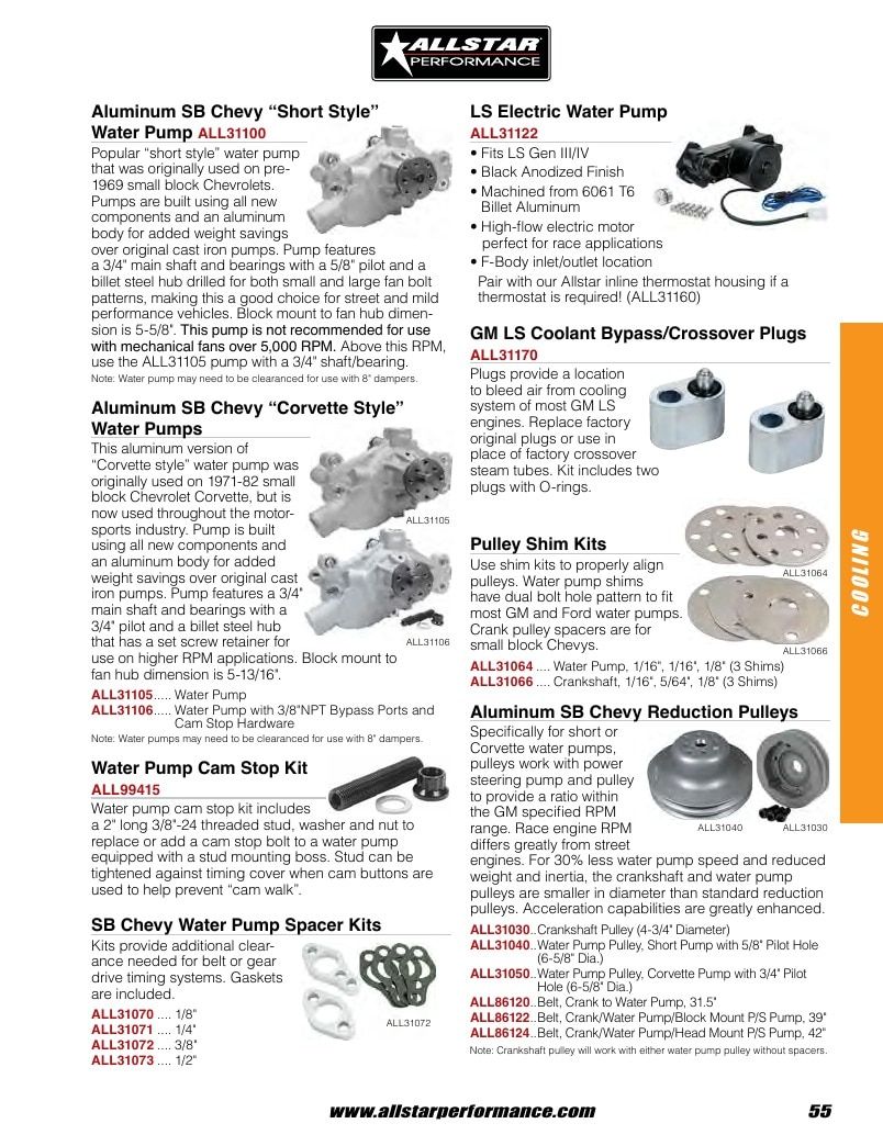 Allstar Performance Automotive Performance Catalog Weekly Ad January 1 - December 31, 2026