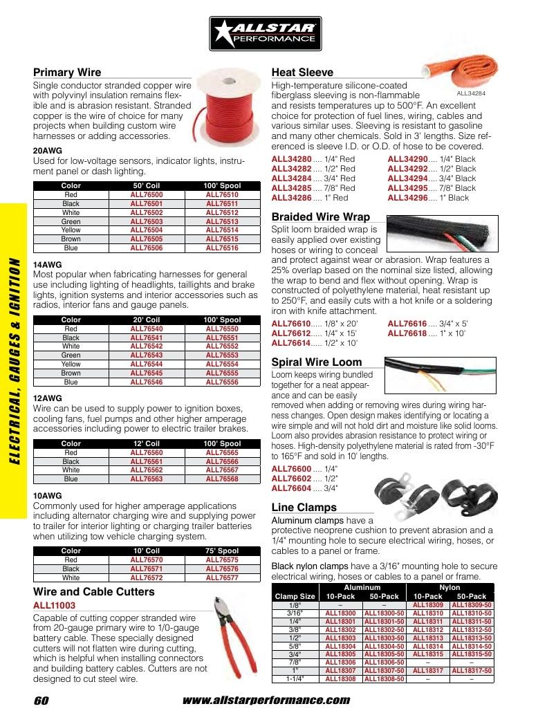 Allstar Performance Automotive Performance Catalog Weekly Ad January 1 - December 31, 2026