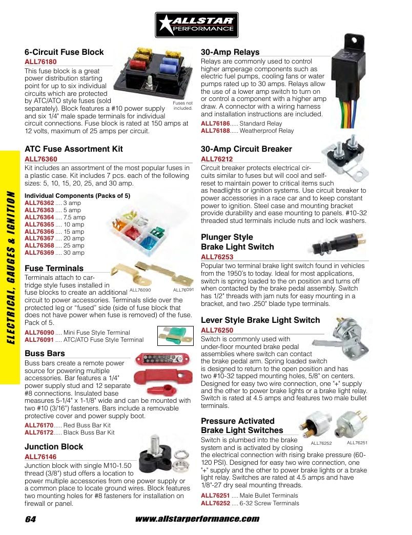 Allstar Performance Automotive Performance Catalog Weekly Ad January 1 - December 31, 2026