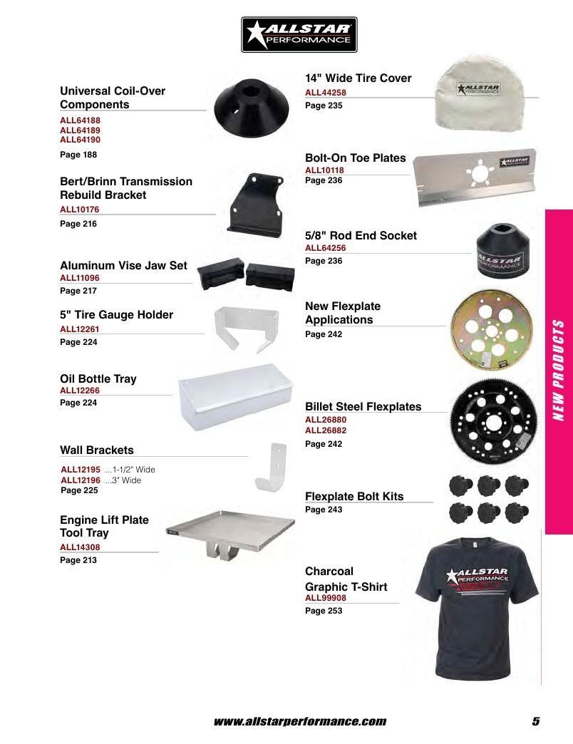 Allstar Performance Automotive Performance Catalog Weekly Ad January 1 - December 31, 2026