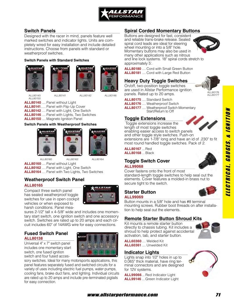 Allstar Performance Automotive Performance Catalog Weekly Ad January 1 - December 31, 2026