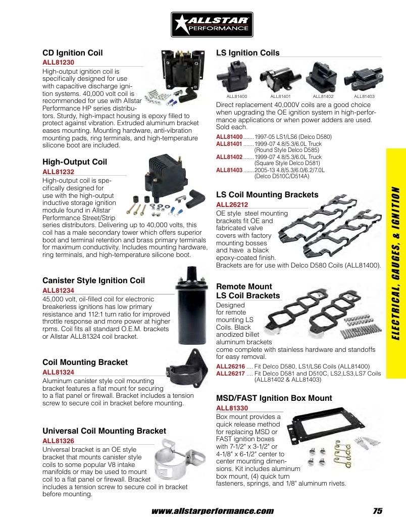 Allstar Performance Automotive Performance Catalog Weekly Ad January 1 - December 31, 2026