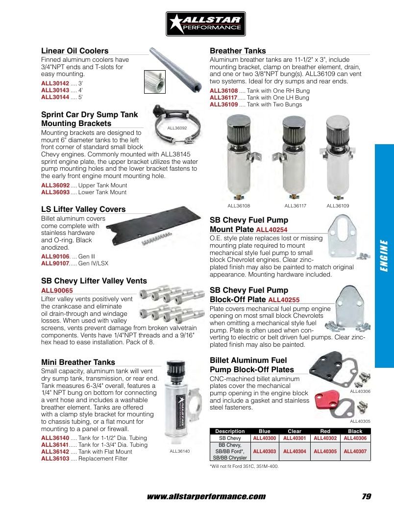Allstar Performance Automotive Performance Catalog Weekly Ad January 1 - December 31, 2026