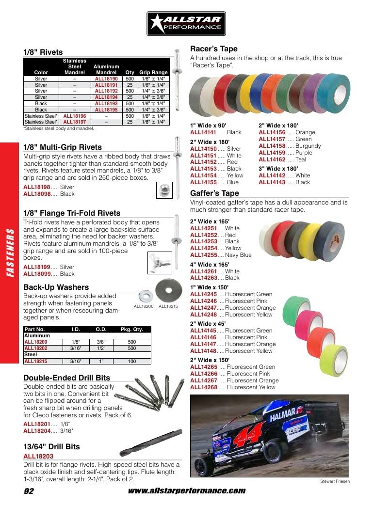 Allstar Performance Automotive Performance Catalog Weekly Ad January 1 - December 31, 2026