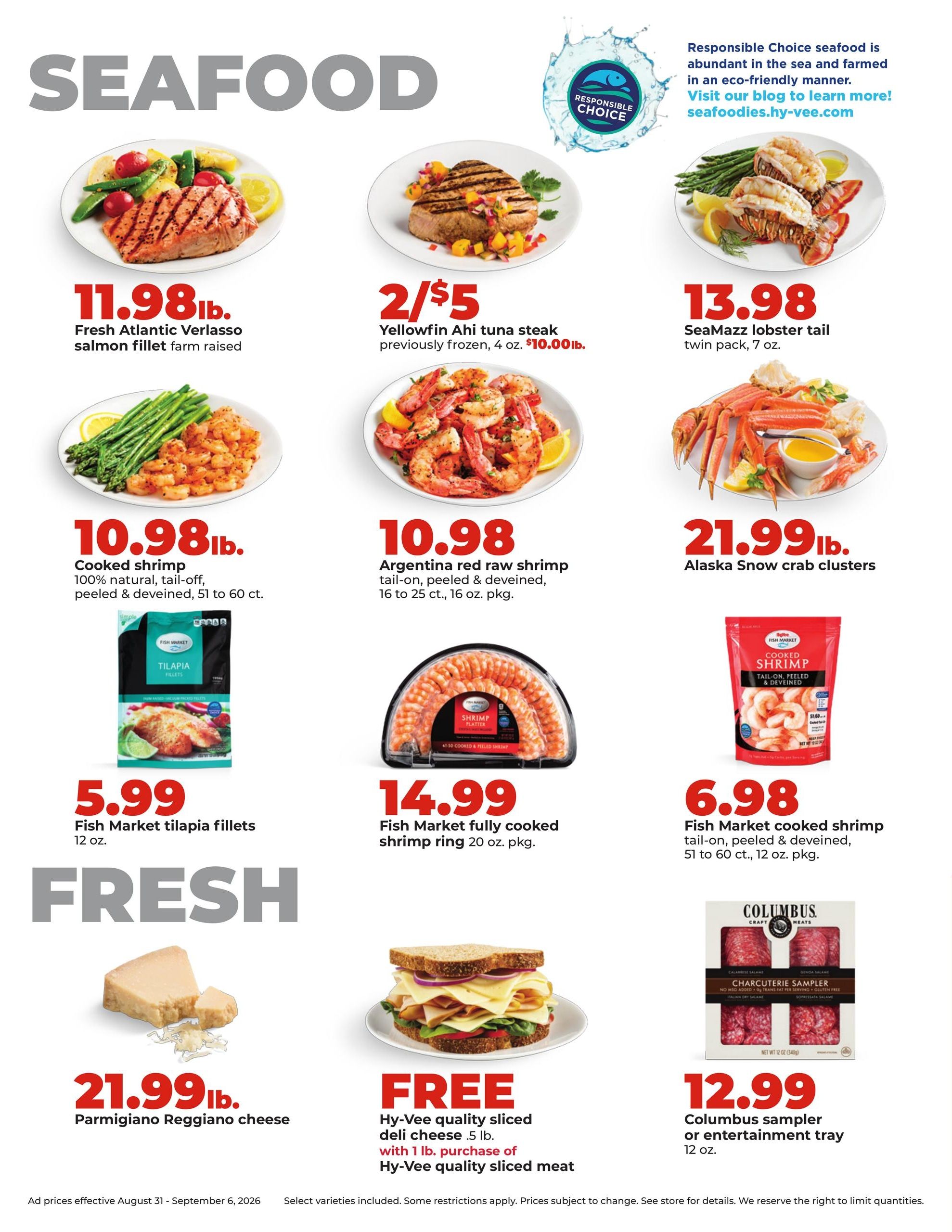 Hy-Vee (Abbotsford-Wittenberg Area, WI) Weekly Ad August 31 - September 6, 2026