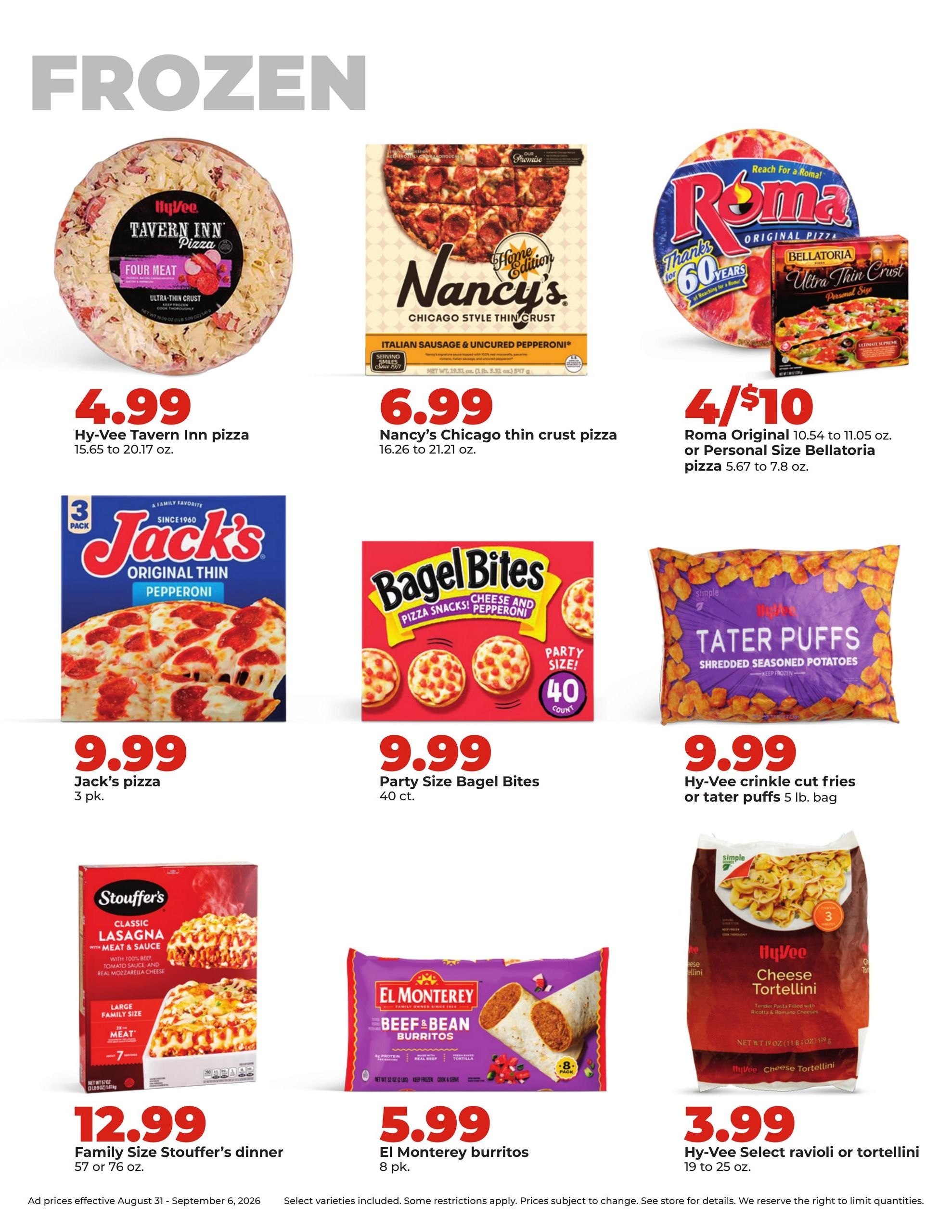 Hy-Vee (Abbotsford-Wittenberg Area, WI) Weekly Ad August 31 - September 6, 2026