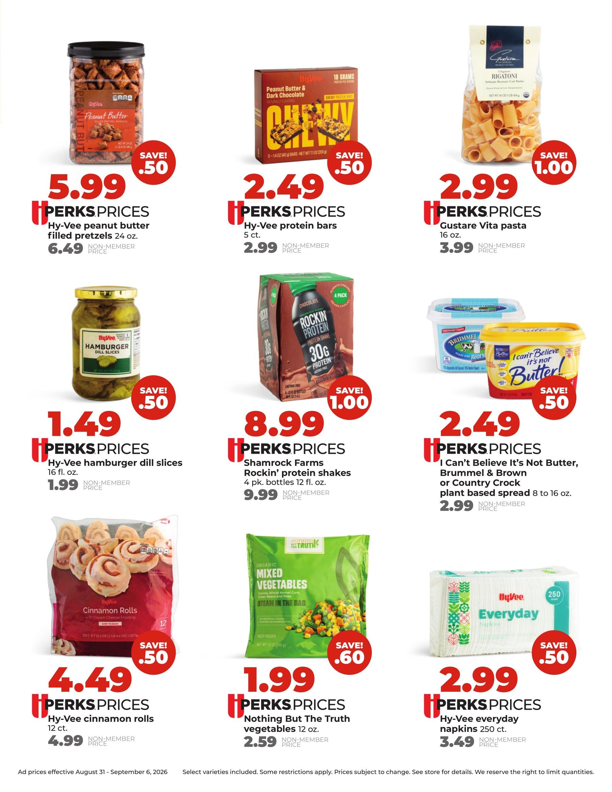 Hy-Vee (Alma-Clyde Area, KS) Weekly Ad August 31 - September 6, 2026