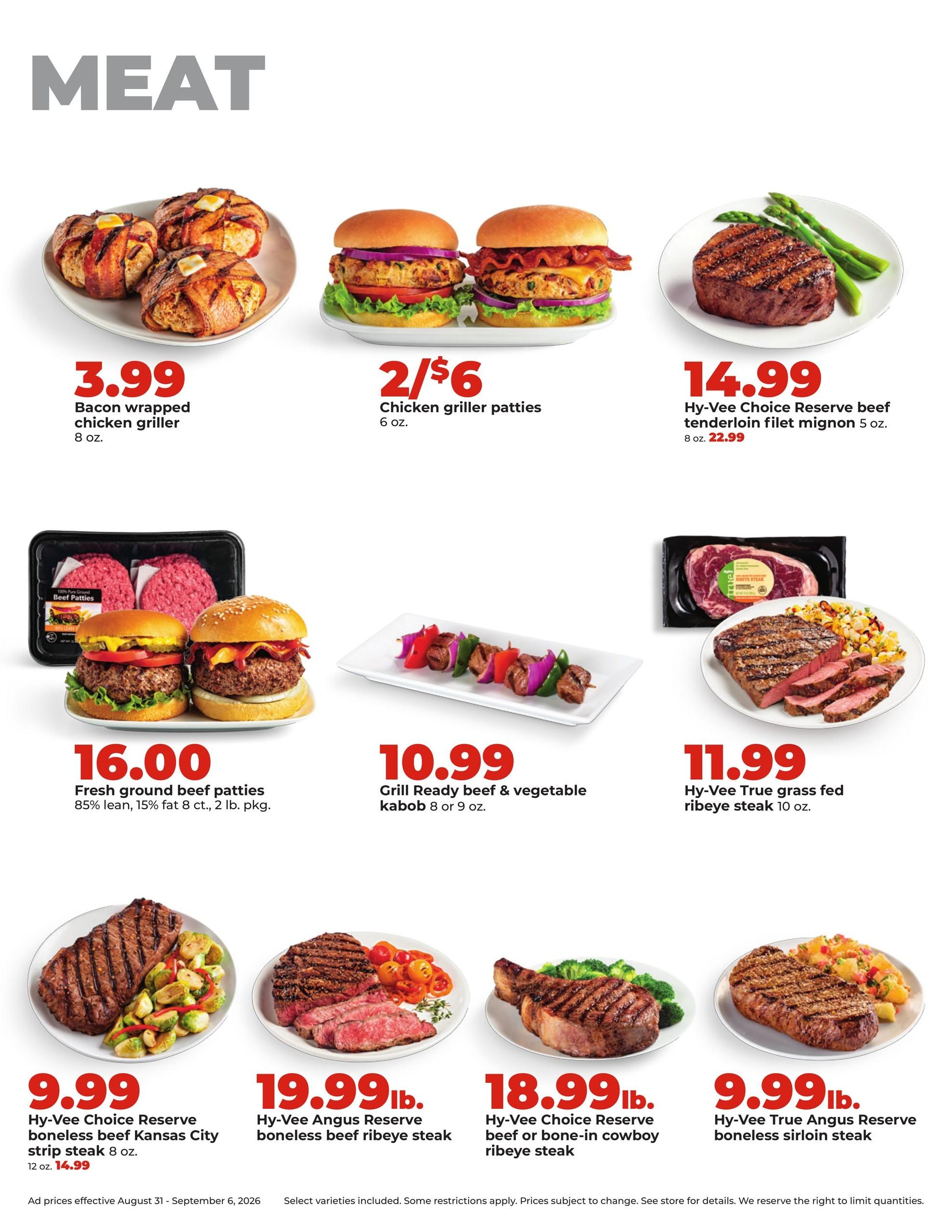 Hy-Vee (Alma-Clyde Area, KS) Weekly Ad August 31 - September 6, 2026