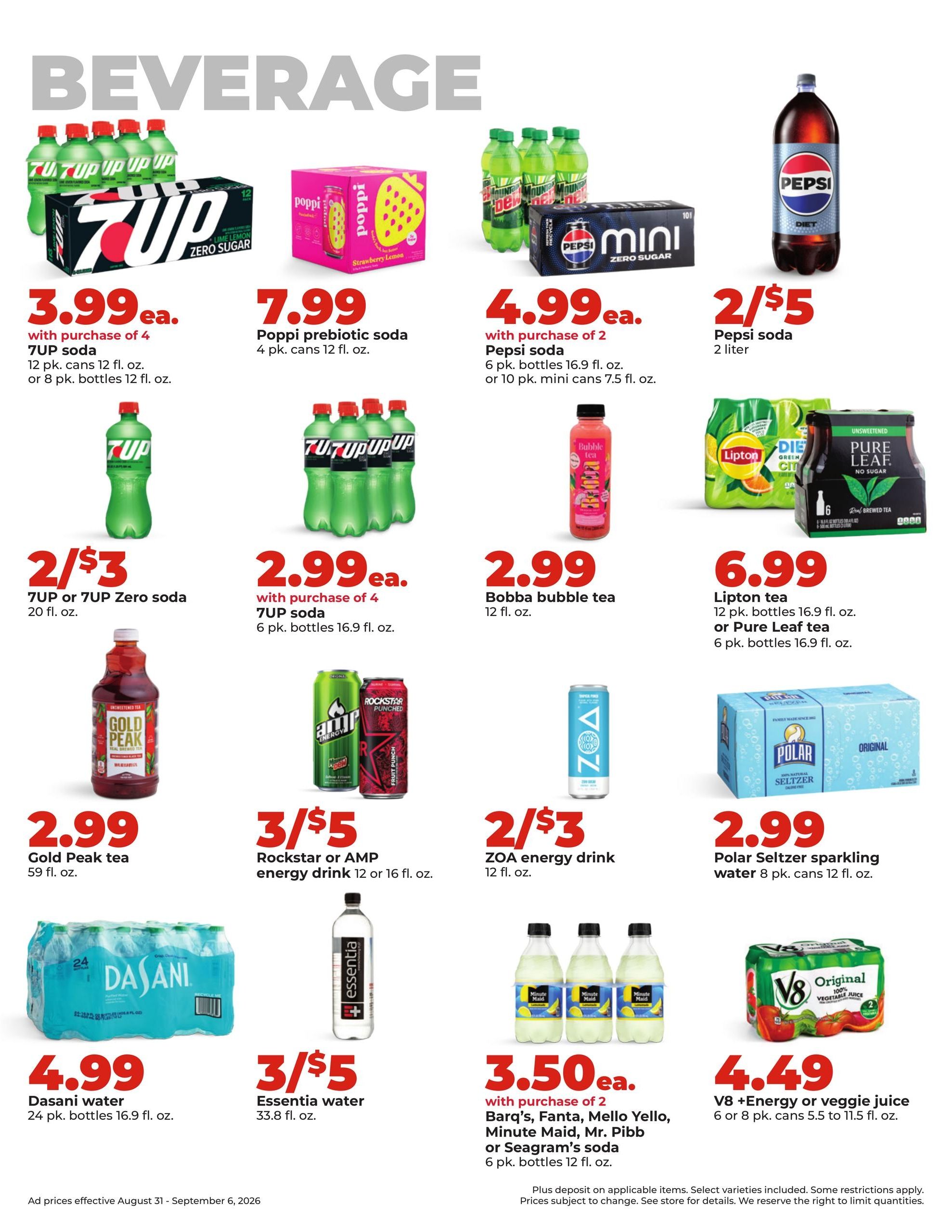 Hy-Vee (Alma-Clyde Area, KS) Weekly Ad August 31 - September 6, 2026