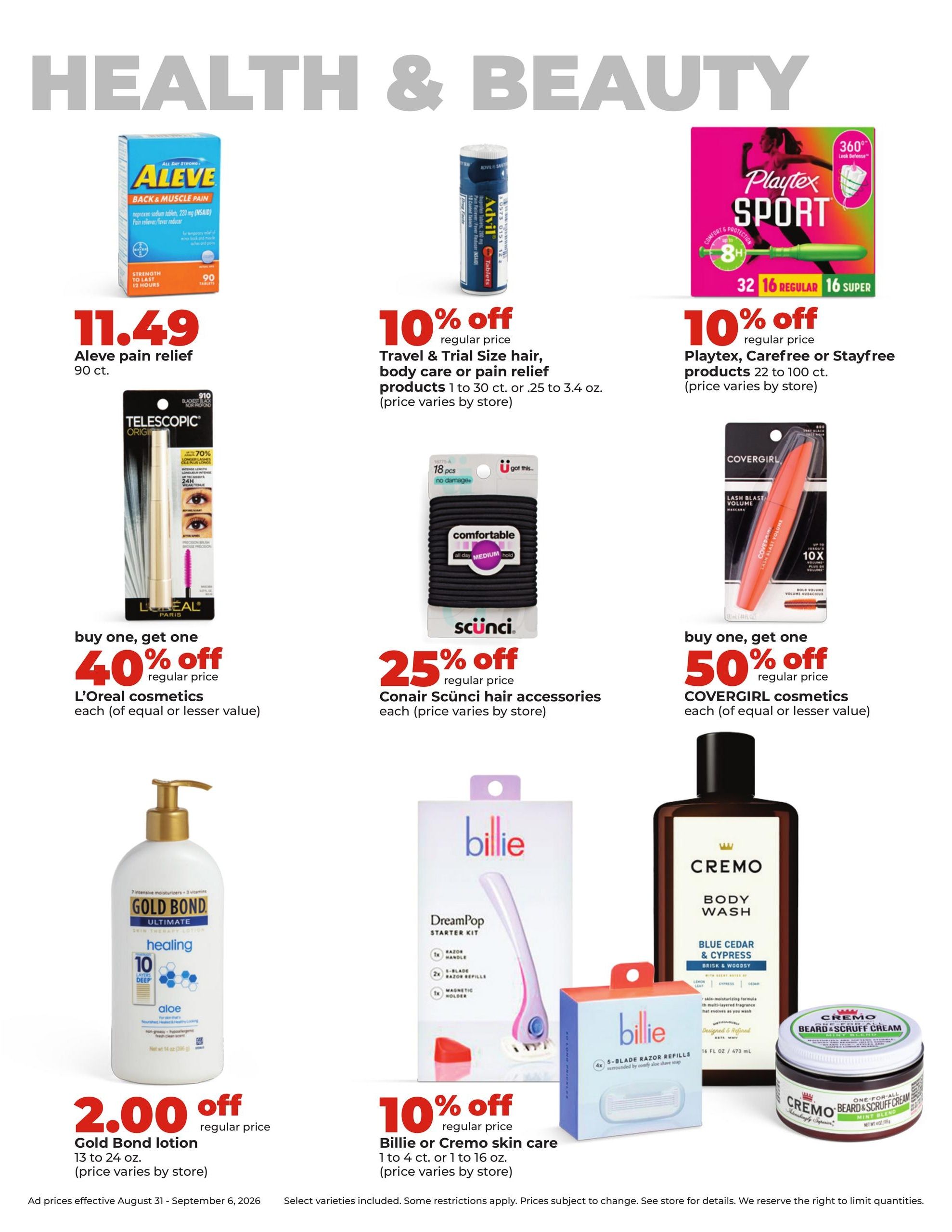 Hy-Vee (Alma-Clyde Area, KS) Weekly Ad August 31 - September 6, 2026