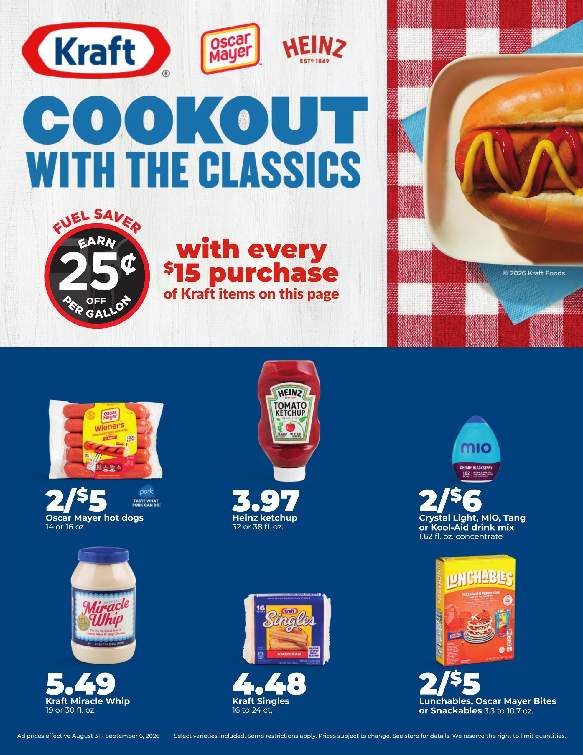 Hy-Vee (Alma-Clyde Area, KS) Weekly Ad August 31 - September 6, 2026