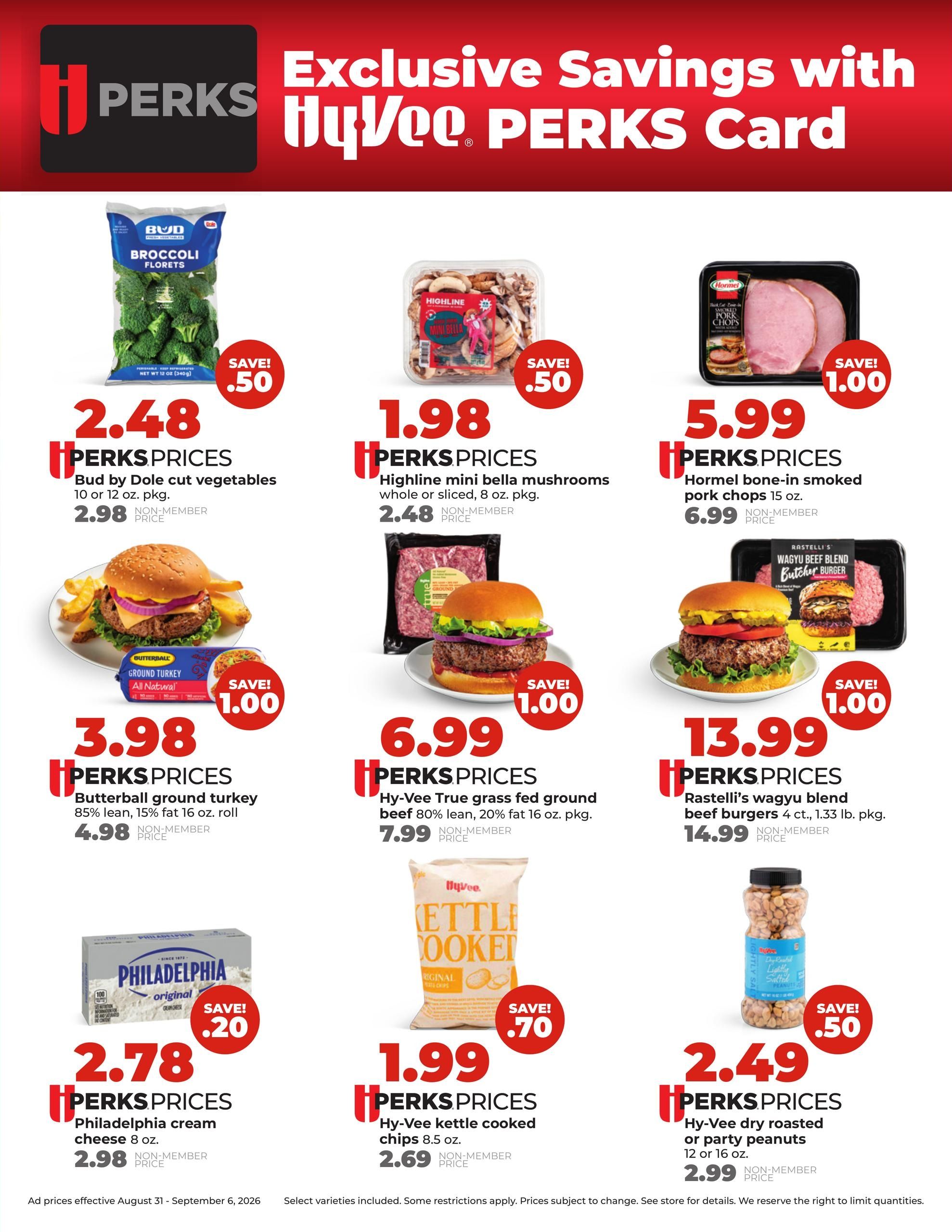 Hy-Vee (Alma-Clyde Area, KS) Weekly Ad August 31 - September 6, 2026