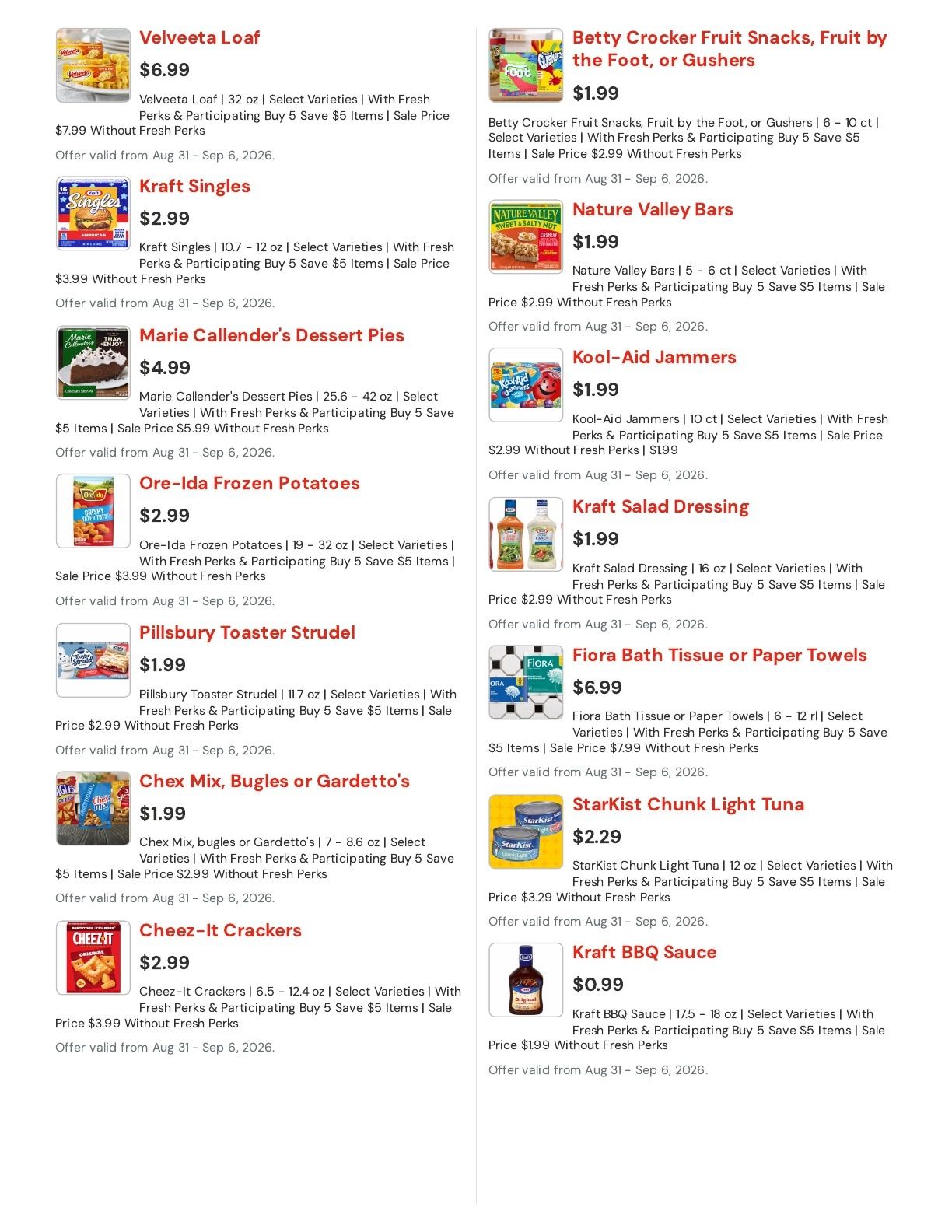 Hansen's IGA (Bangor, WI) Weekly Ad August 31 - September 6, 2026