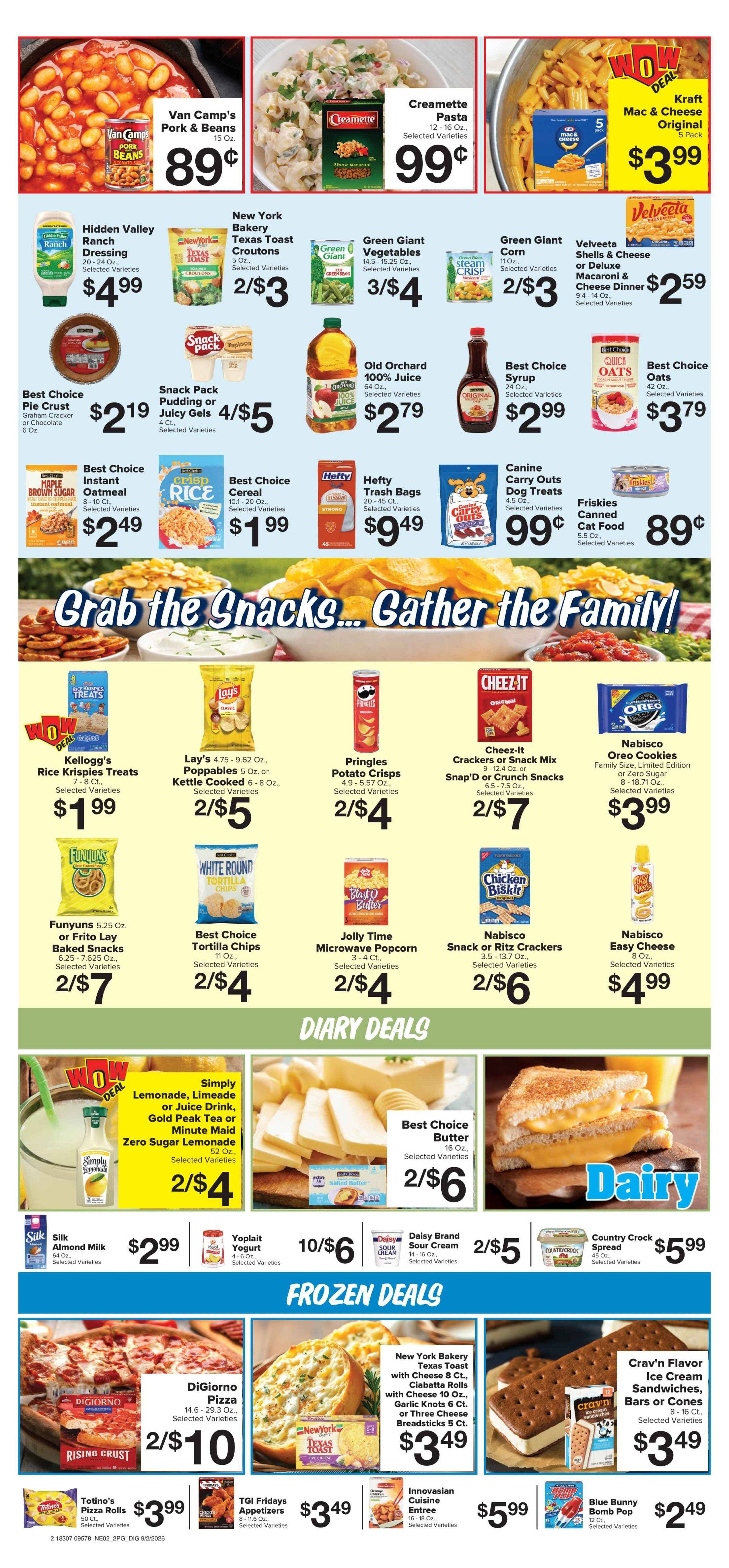 Cambridge Super Market Great Deals This Week! Weekly Ad August 31 - September 5, 2026