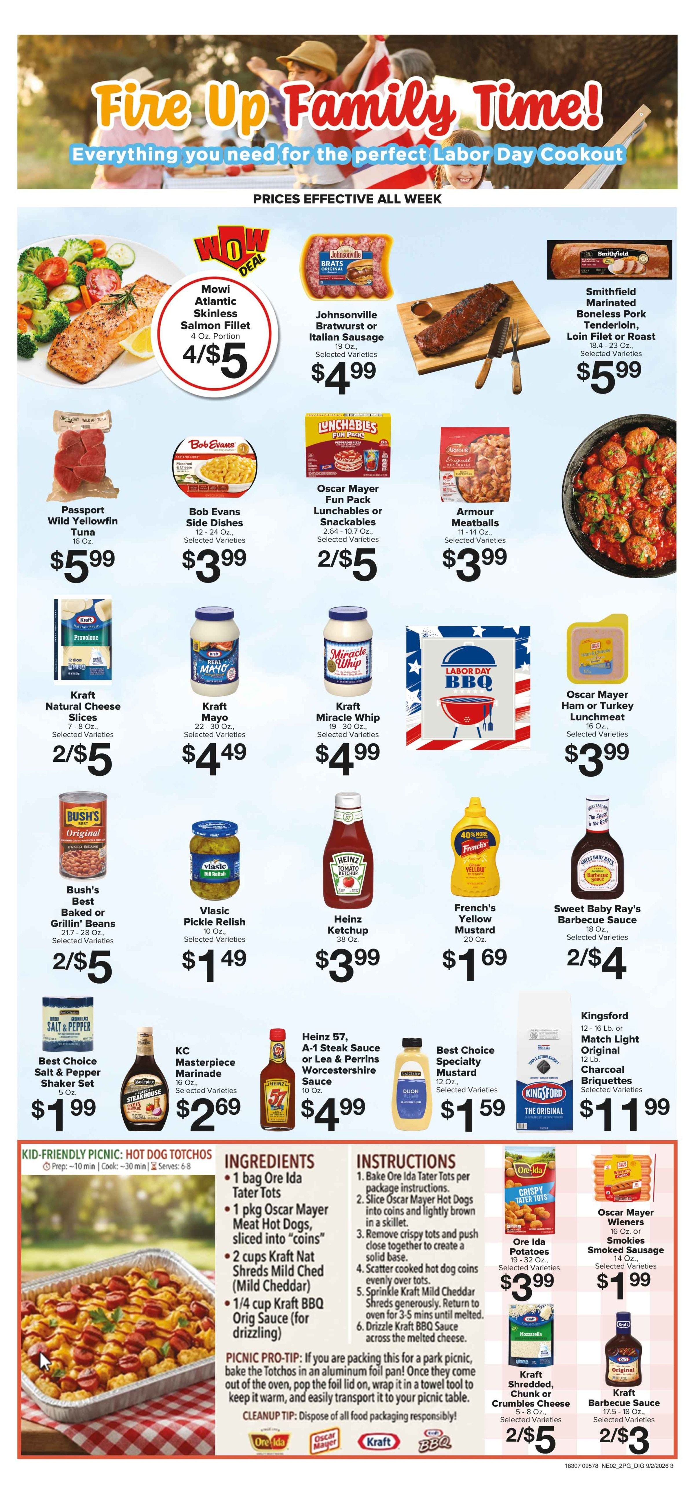 Cambridge Super Market Great Deals This Week! Weekly Ad August 31 - September 5, 2026