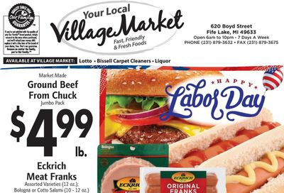 Fife Lake Village Market Weekly Ad August 31 - September 6, 2026