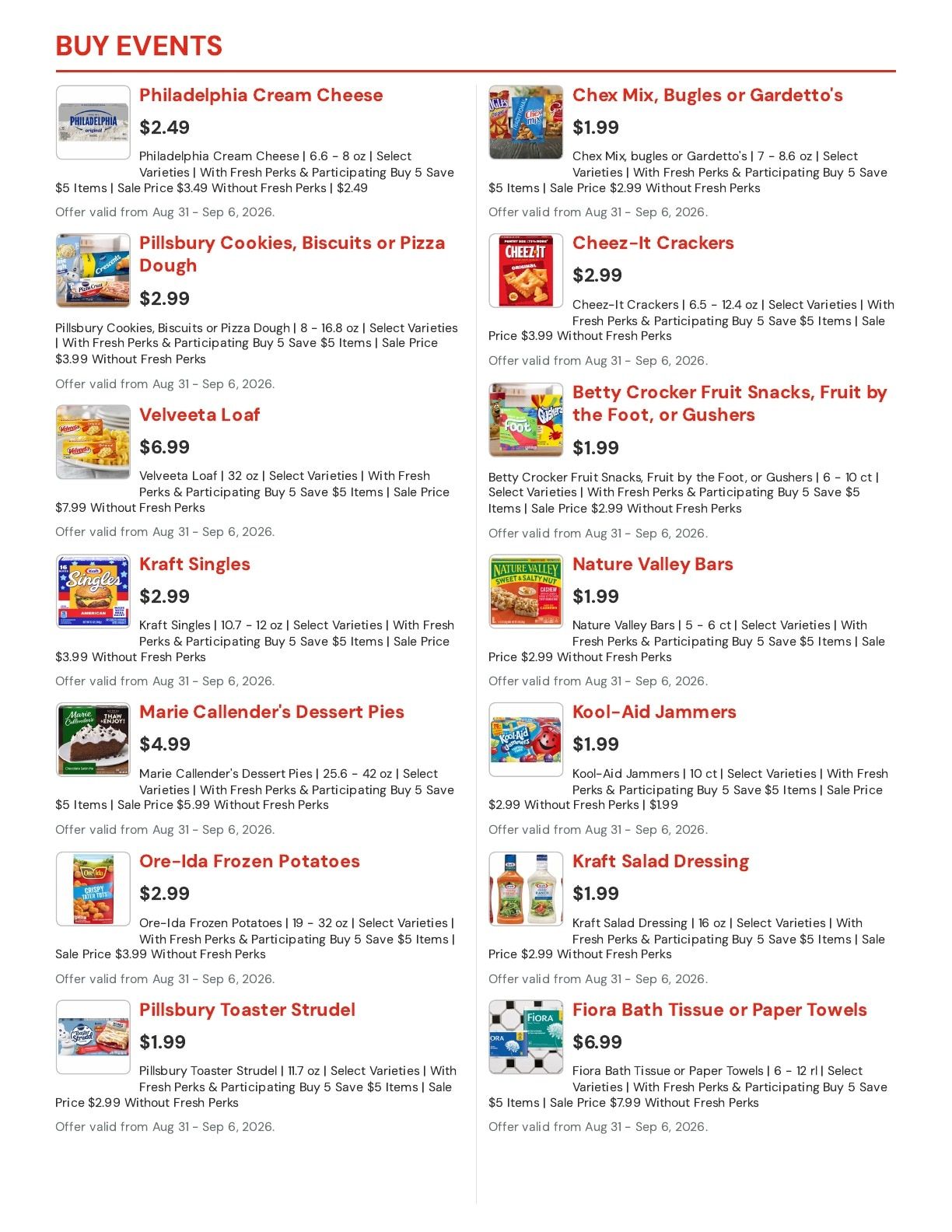 Hansen's IGA (East Troy, WI) Weekly Ad August 31 - September 6, 2026