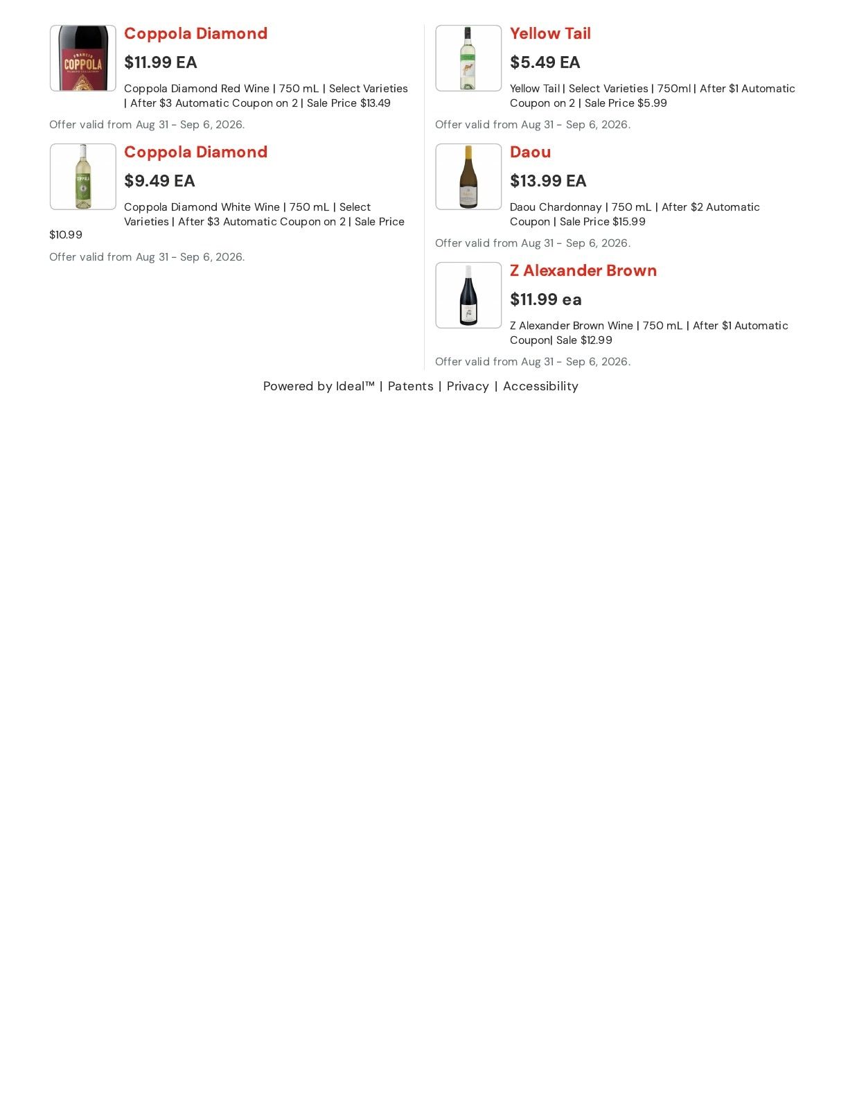 Hansen's IGA (East Troy, WI) Weekly Ad August 31 - September 6, 2026