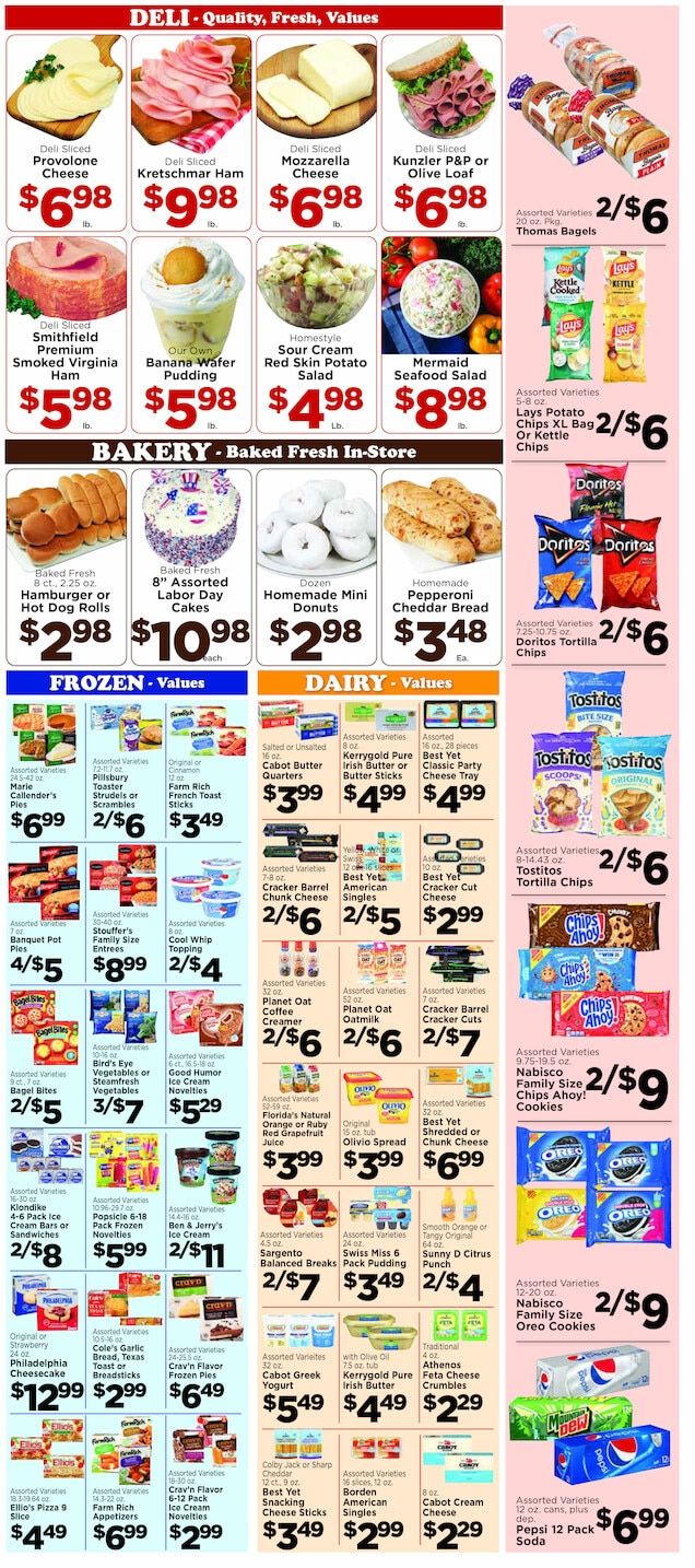 Costa's Supermarket Weekly Ad August 31 - September 6, 2026