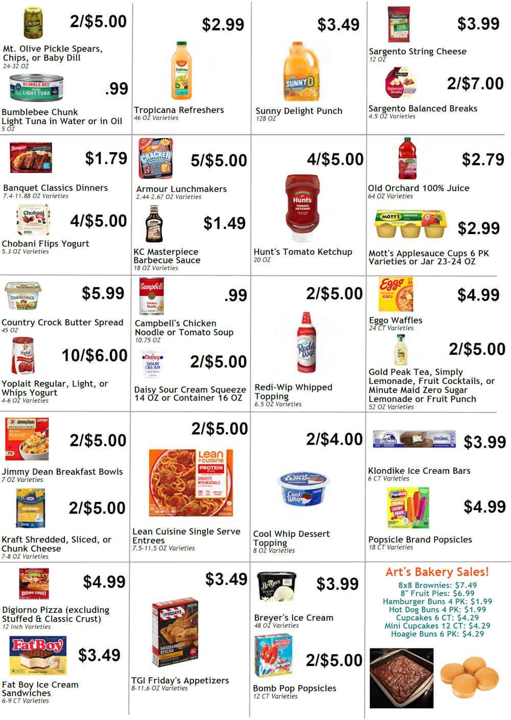 Art's Food Market Weekly Ad August 31 - September 7, 2026