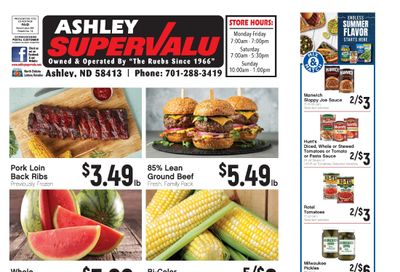 Ashley Supervalu Weekly Ad August 31 - September 6, 2026