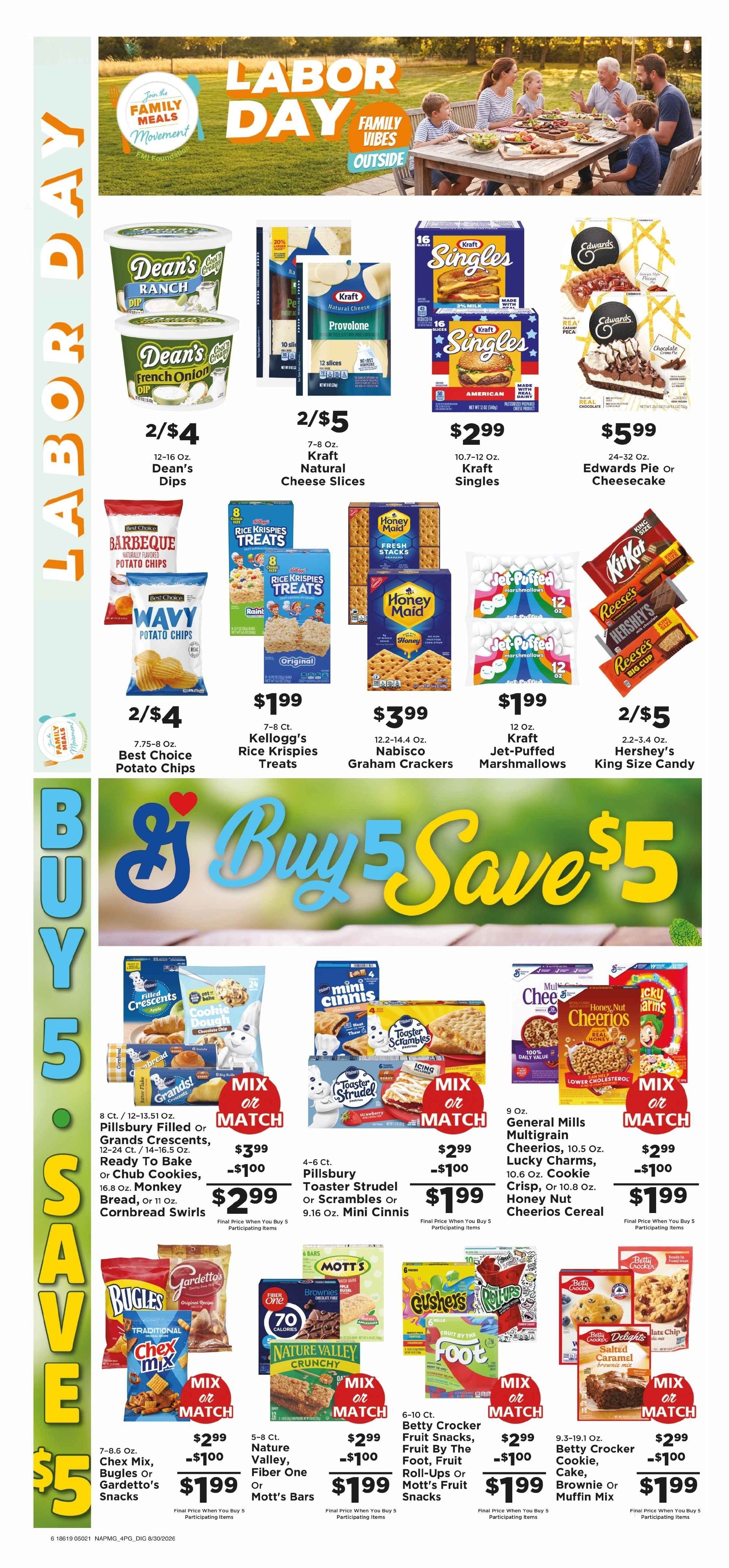 Chappell's Hometown Foods Weekly Ad August 31 - September 7, 2026